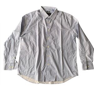 Kenneth Cole Light Blue Casual Button Down Shirt